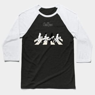 The Skaters On Abbey Road #Cat Baseball T-Shirt